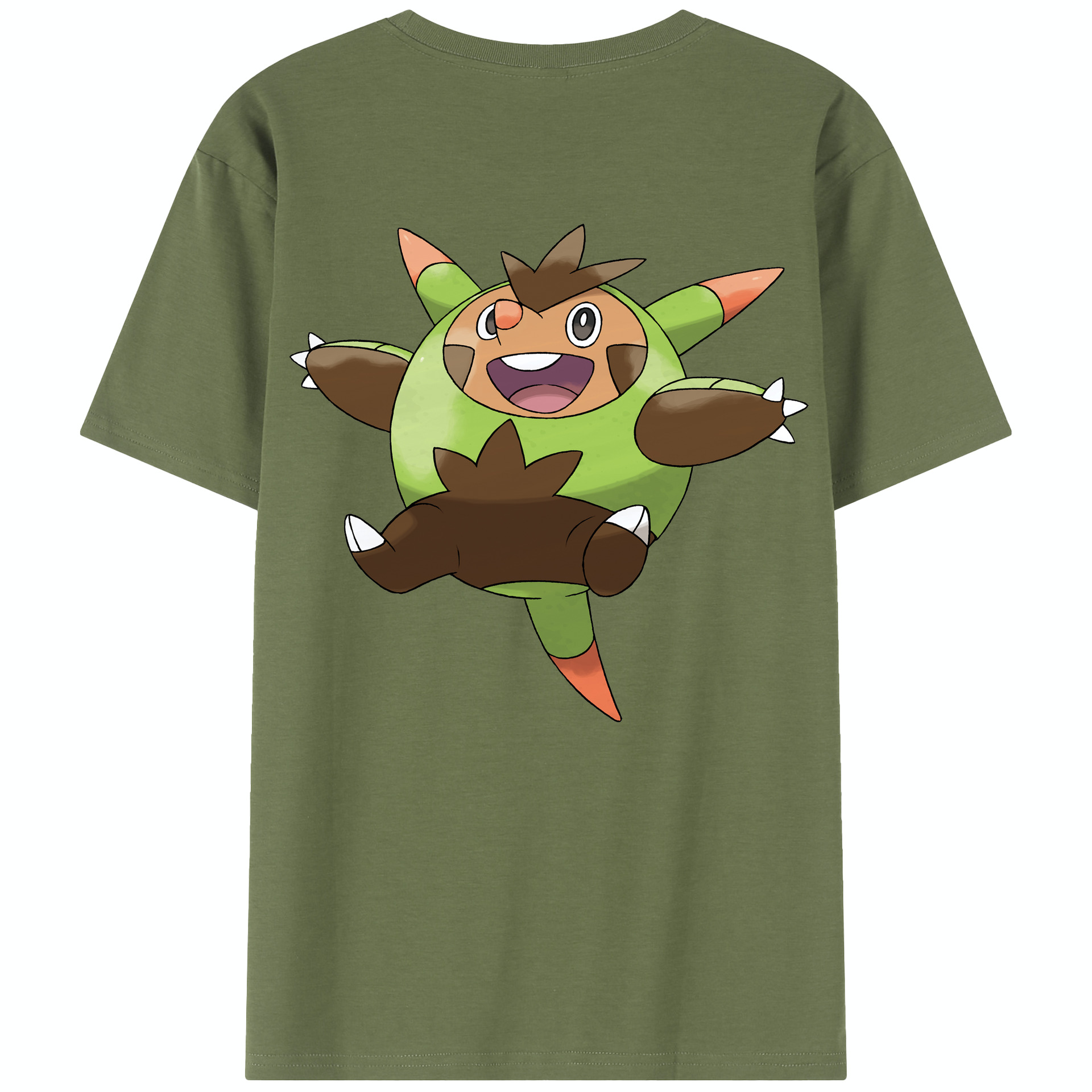 （画像用） ポケットモンスター Pokémon 綿100％半袖Tシャツ（背面プリント）